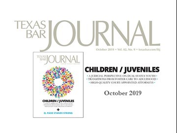 Texas Bar Journal Cover