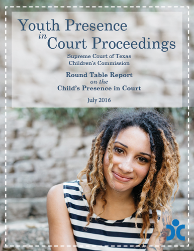 Youth Presence in Court Proceedings Roundtable Report